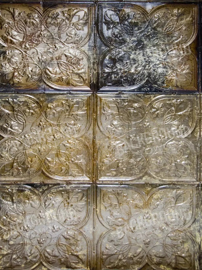 My Ceiling Tins 8X10 Fleece ( 96 X 120 Inch ) Backdrop