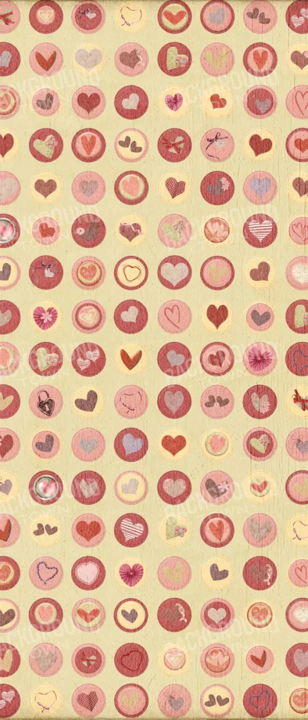 My Love 5X12 Ultracloth For Westcott X-Drop ( 60 X 144 Inch ) Backdrop