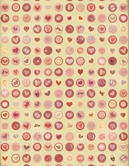 My Love 6X8 Fleece ( 72 X 96 Inch ) Backdrop