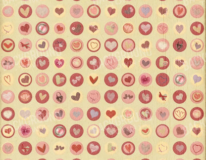 My Love 8X6 Fleece ( 96 X 72 Inch ) Backdrop