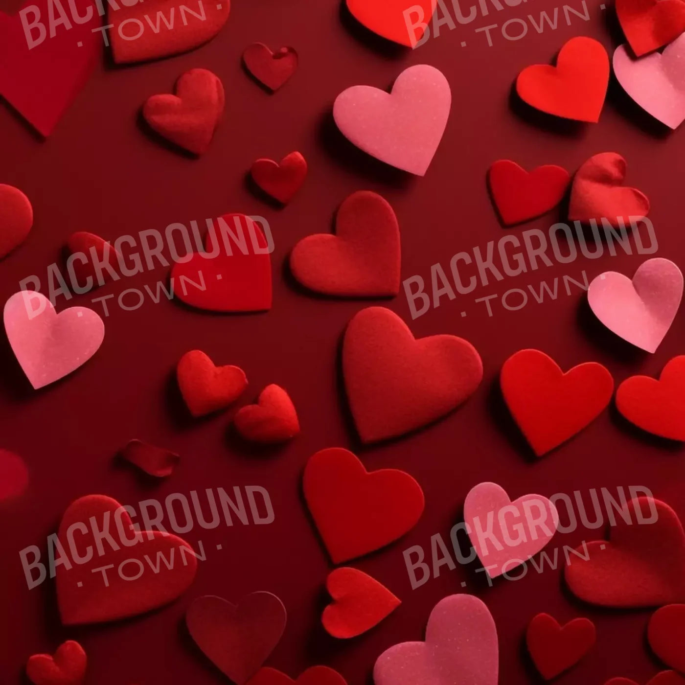 My Valentine Iv 8X8 Fleece ( 96 X Inch ) Backdrop