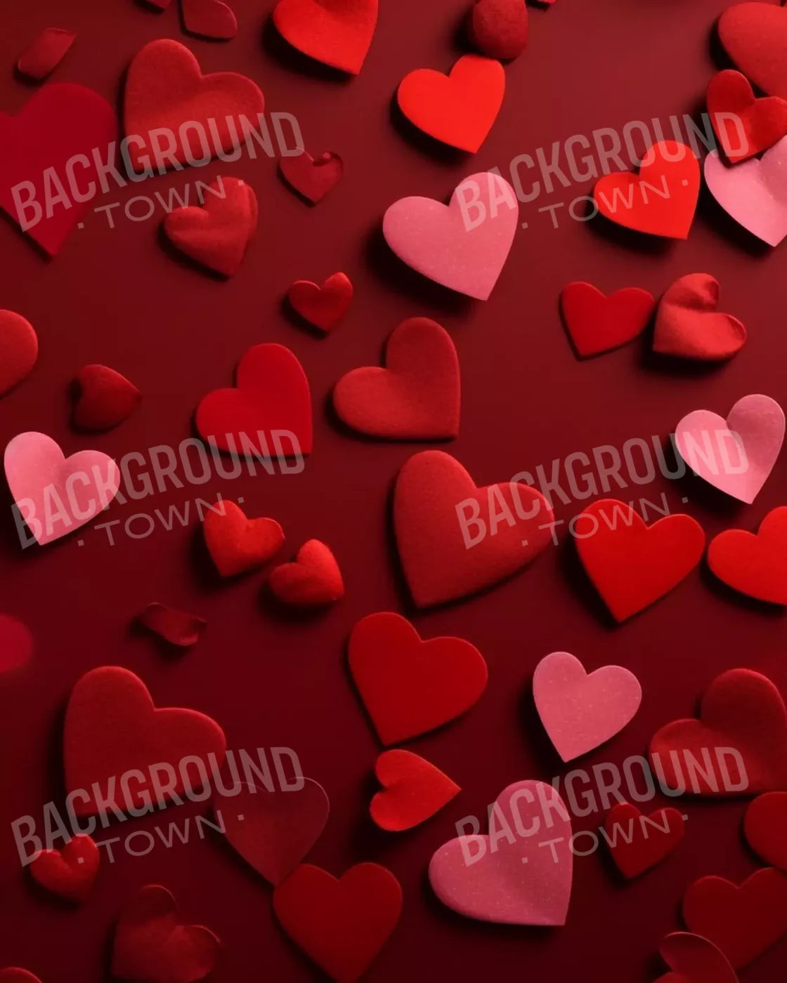 My Valentine Iv 8X10 Fleece ( 96 X 120 Inch ) Backdrop