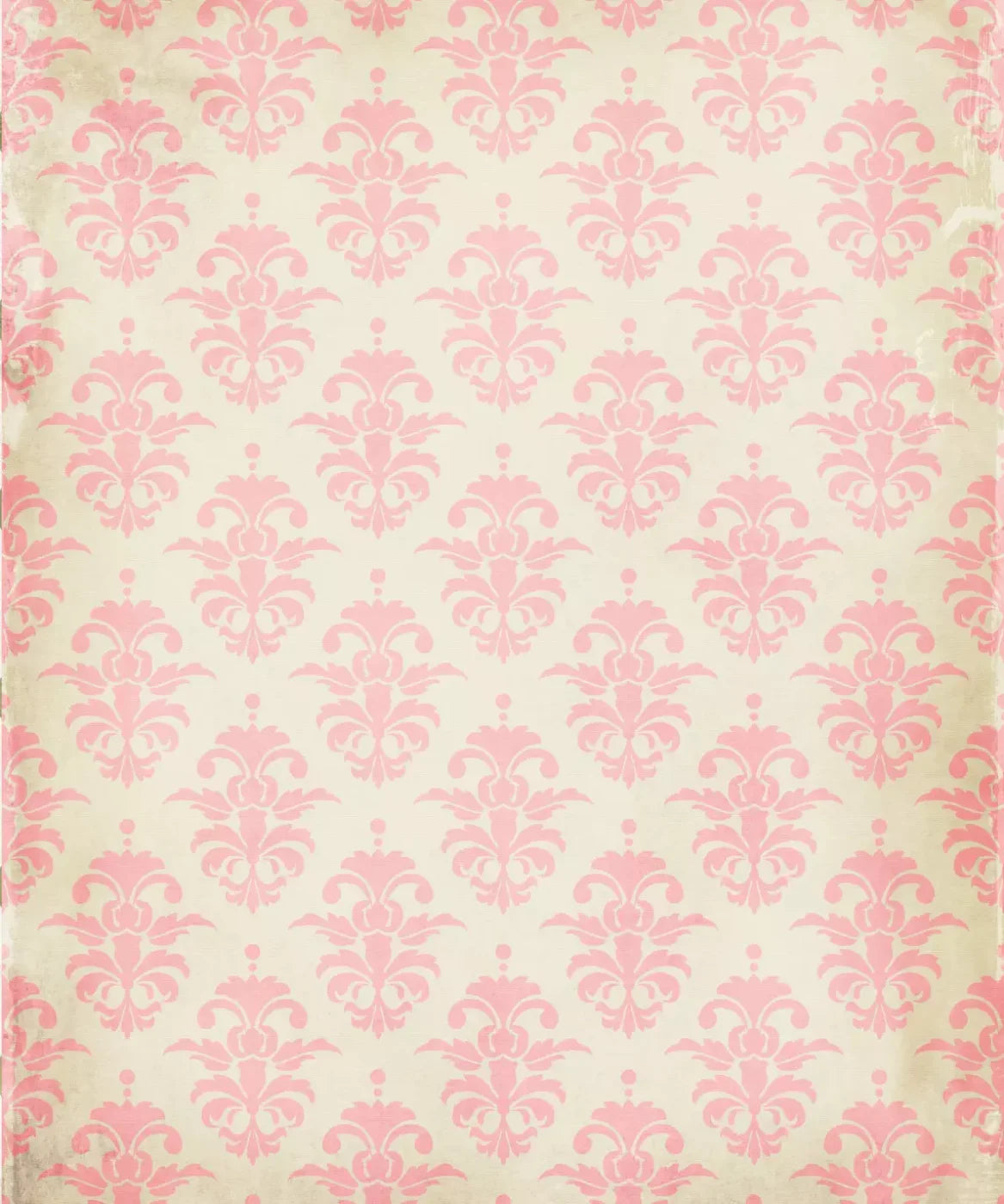Beige Damask Backdrop for Photography