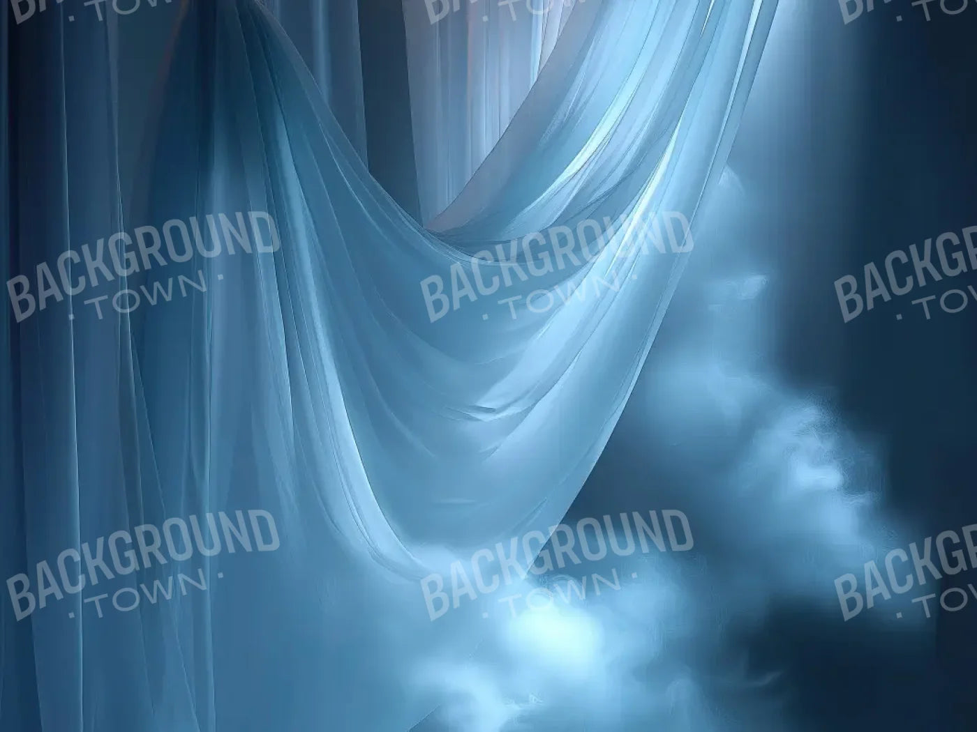 Mysterious Drapes 6’8x5’ Fleece (80 x 60 inch) Backdrop