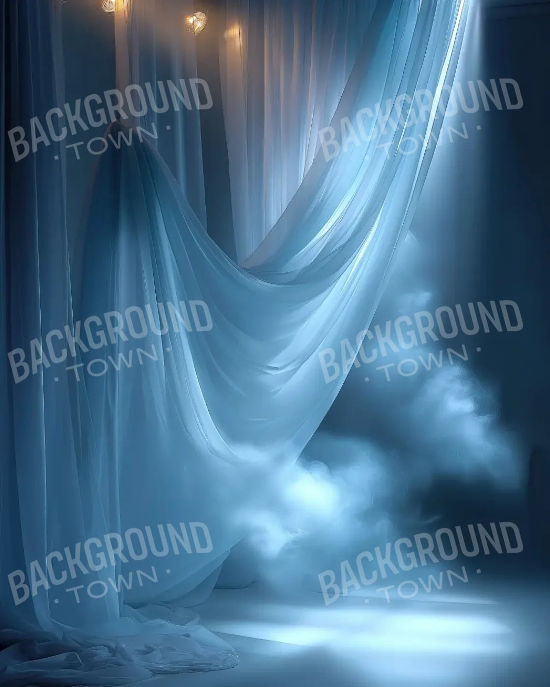 Mysterious Drapes 8’x10’ Fleece (96 x 120 inch) Backdrop