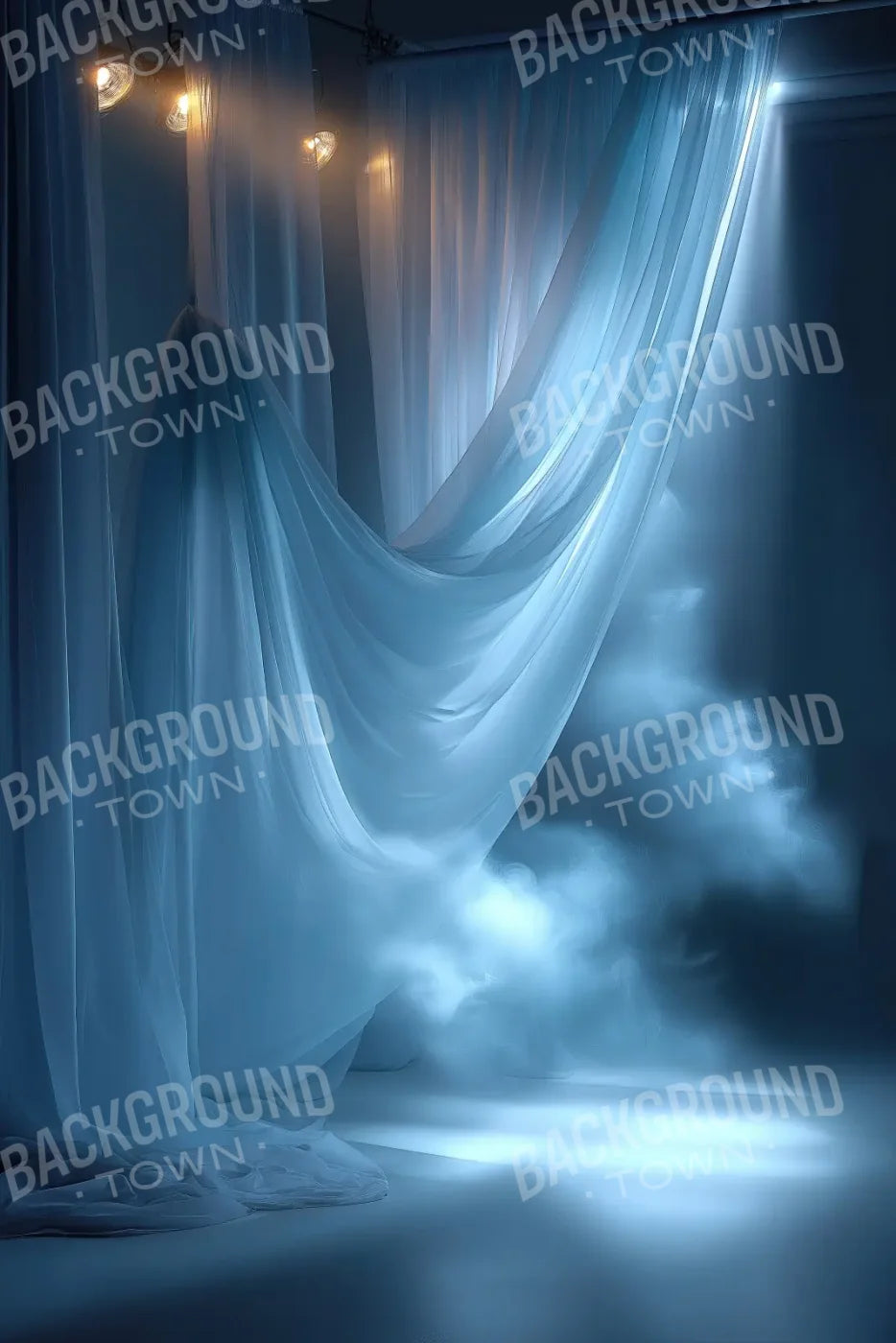 Mysterious Drapes 8’x12’ UltraCloth (96 x 144 inch) Backdrop
