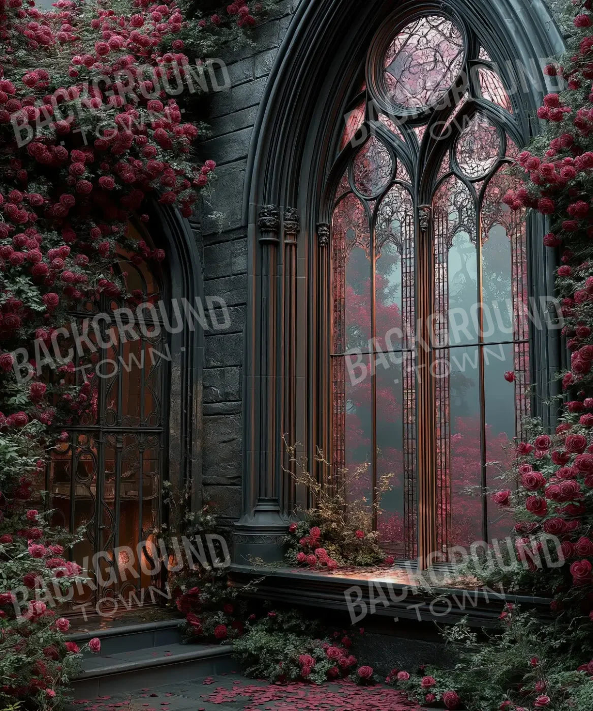 Mysterious Window 10’x12’ UltraCloth (120 x 144 inch) Backdrop