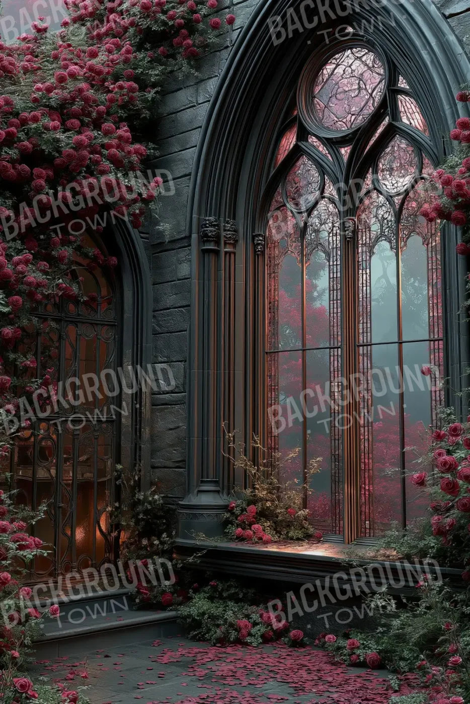 Mysterious Window 8’x12’ UltraCloth (96 x 144 inch) Backdrop