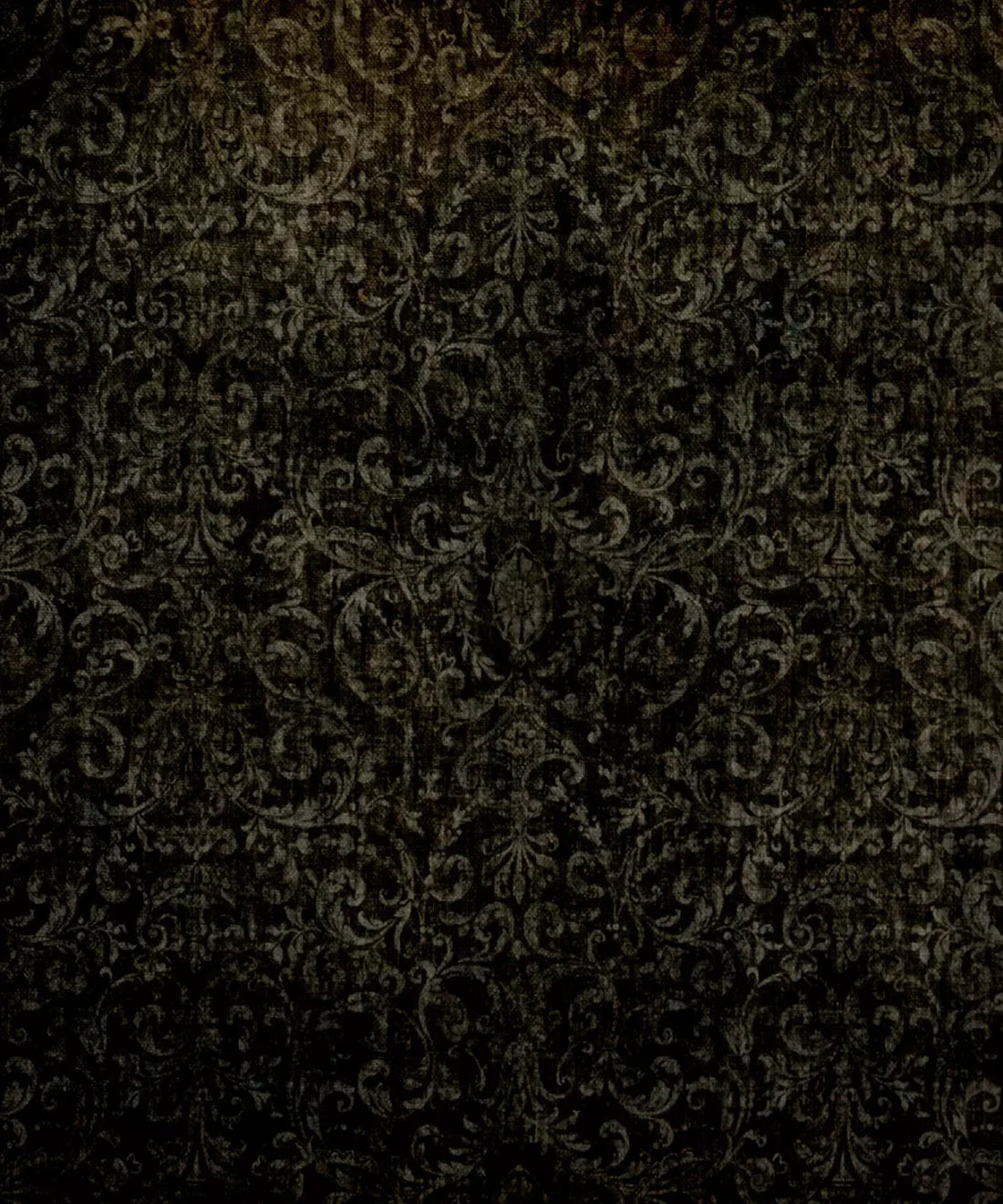 Black Damask Backdrop for Photography