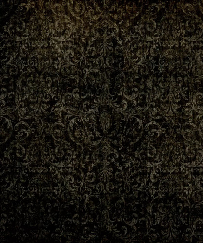 Black Damask Backdrop for Photography