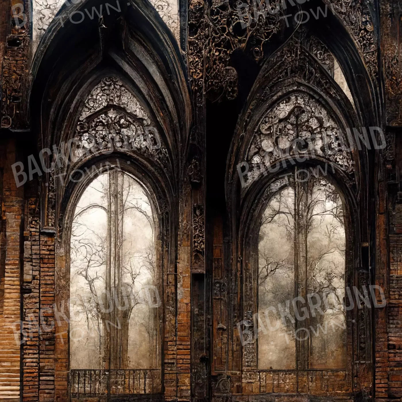 Mystic Arches 10X10 Ultracloth ( 120 X Inch ) Backdrop