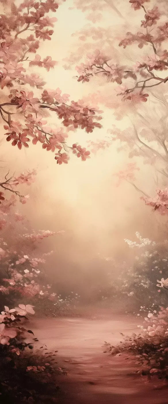 Mystical Forest Red 5’X12’ Ultracloth For Westcott X-Drop (60 X 144 Inch) Backdrop