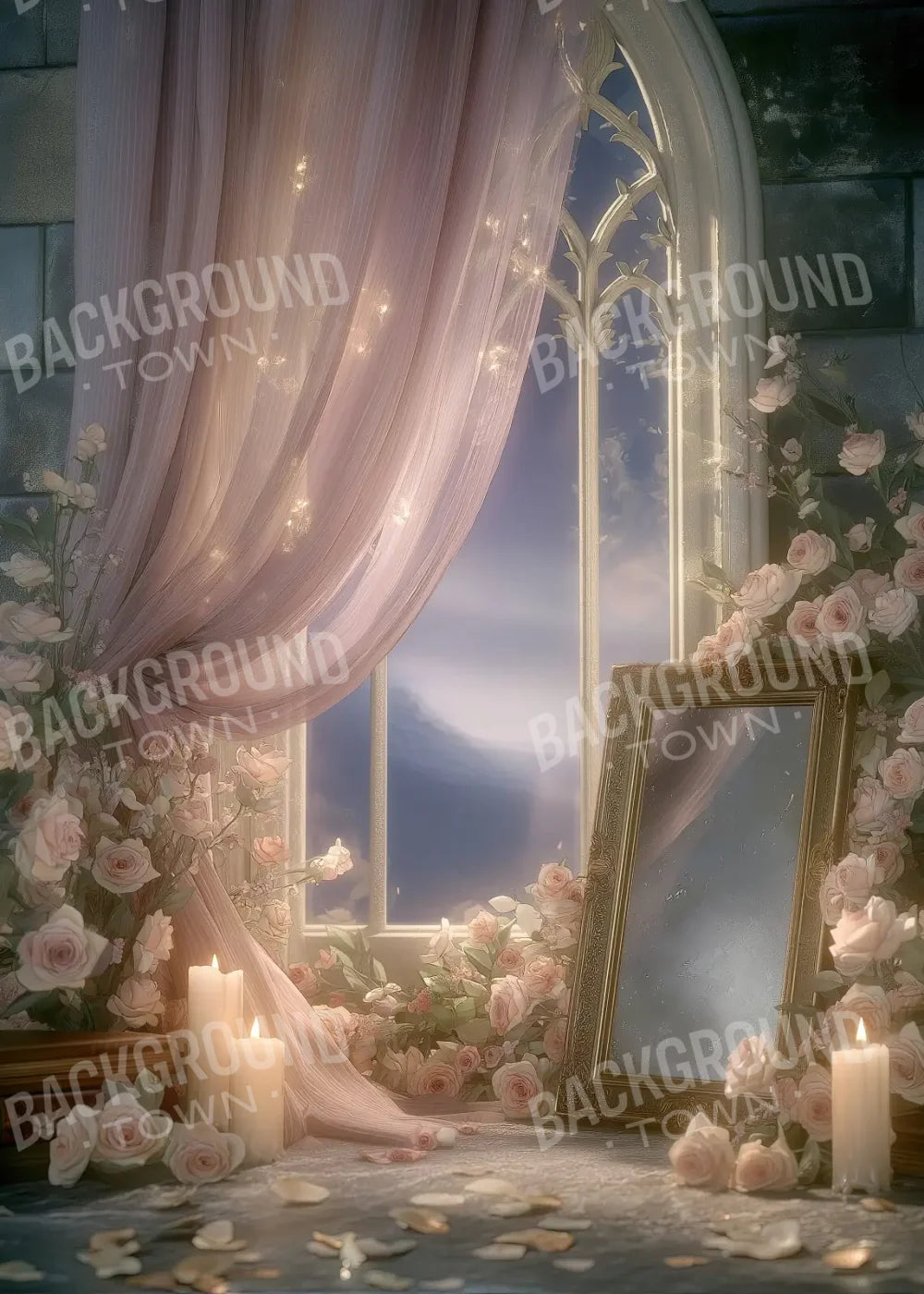 Mystical Mirror 5’x7’ UltraCloth (60 x 84 inch) Backdrop