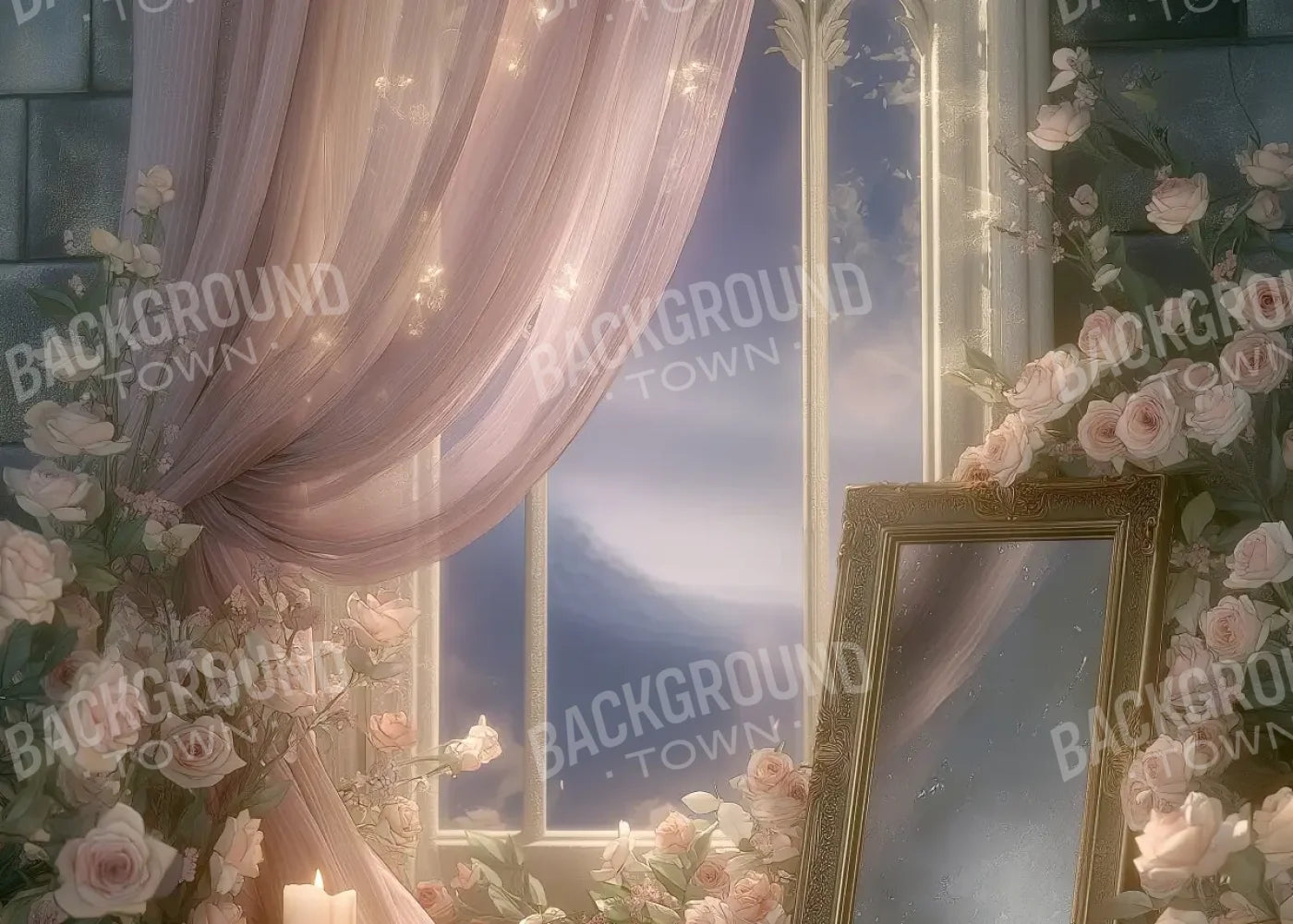 Mystical Mirror 7’x5’ UltraCloth (84 x 60 inch) Backdrop