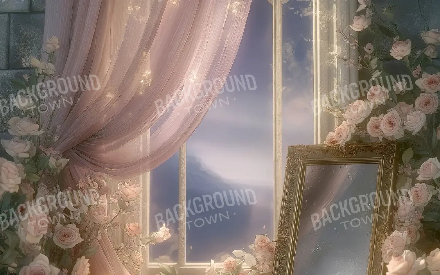 Mystical Mirror 8’x5’ UltraCloth (96 x 60 inch) Backdrop