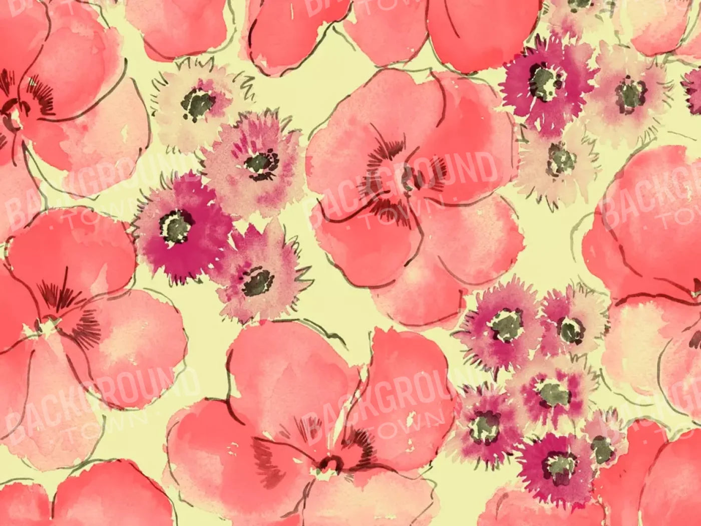 Nanette 7X5 Ultracloth ( 84 X 60 Inch ) Backdrop