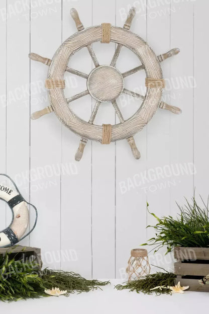 Nautical Blues 5X8 Ultracloth ( 60 X 96 Inch ) Backdrop