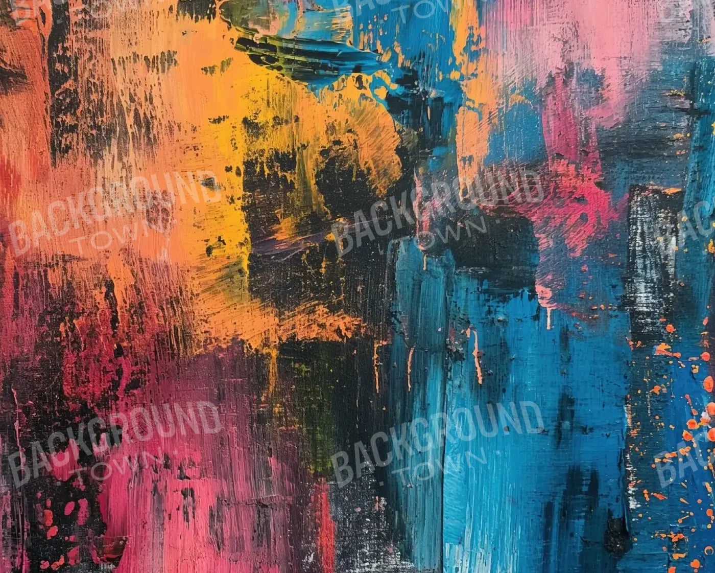 Neon Reverie 10’x8’ Fleece (120 x 96 inch) Backdrop