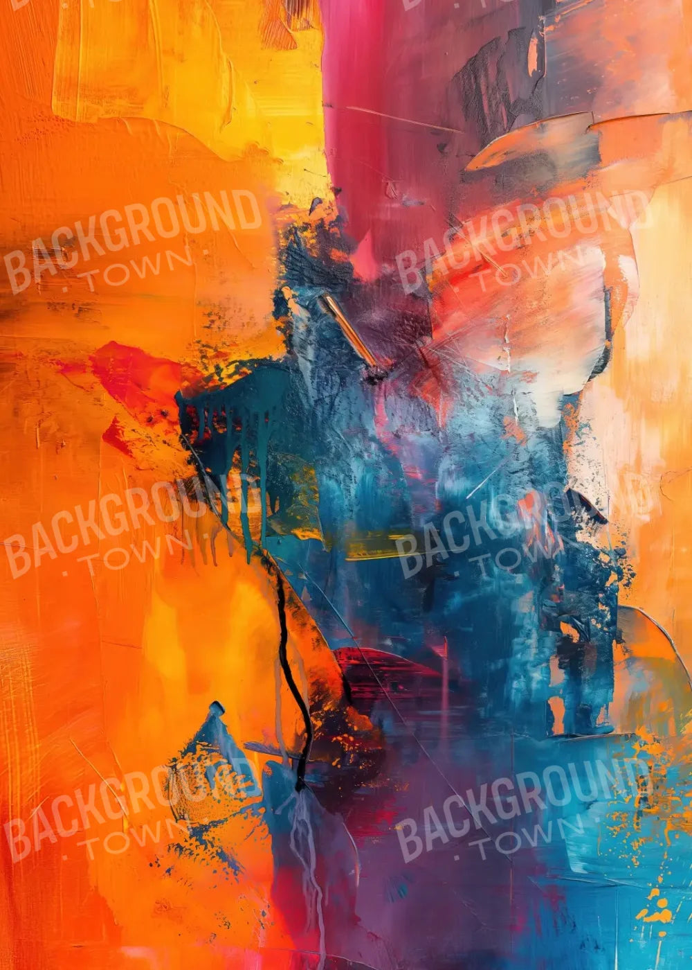 Neon Reverie II 5’x7’ UltraCloth (60 x 84 inch) Backdrop