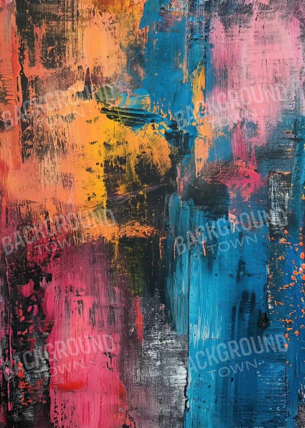 Neon Reverie 5’x7’ UltraCloth (60 x 84 inch) Backdrop