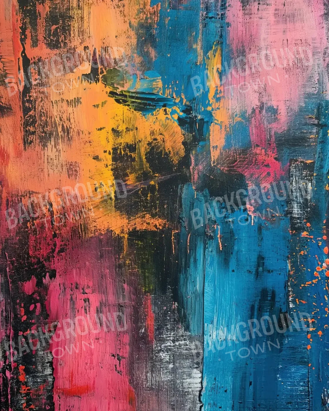 Neon Reverie 8’x10’ Fleece (96 x 120 inch) Backdrop