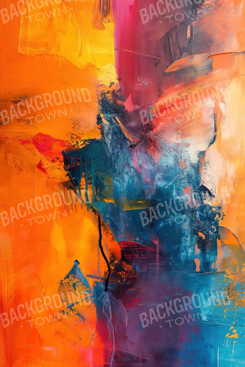 Neon Reverie II 8’x12’ UltraCloth (96 x 144 inch) Backdrop