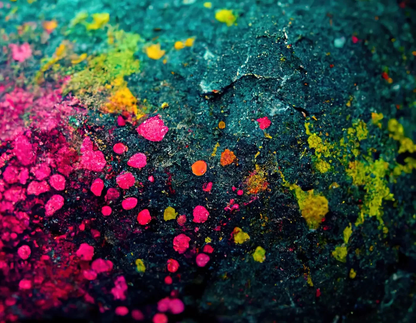 Neon Splatter 8X6 Fleece ( 96 X 72 Inch ) Backdrop