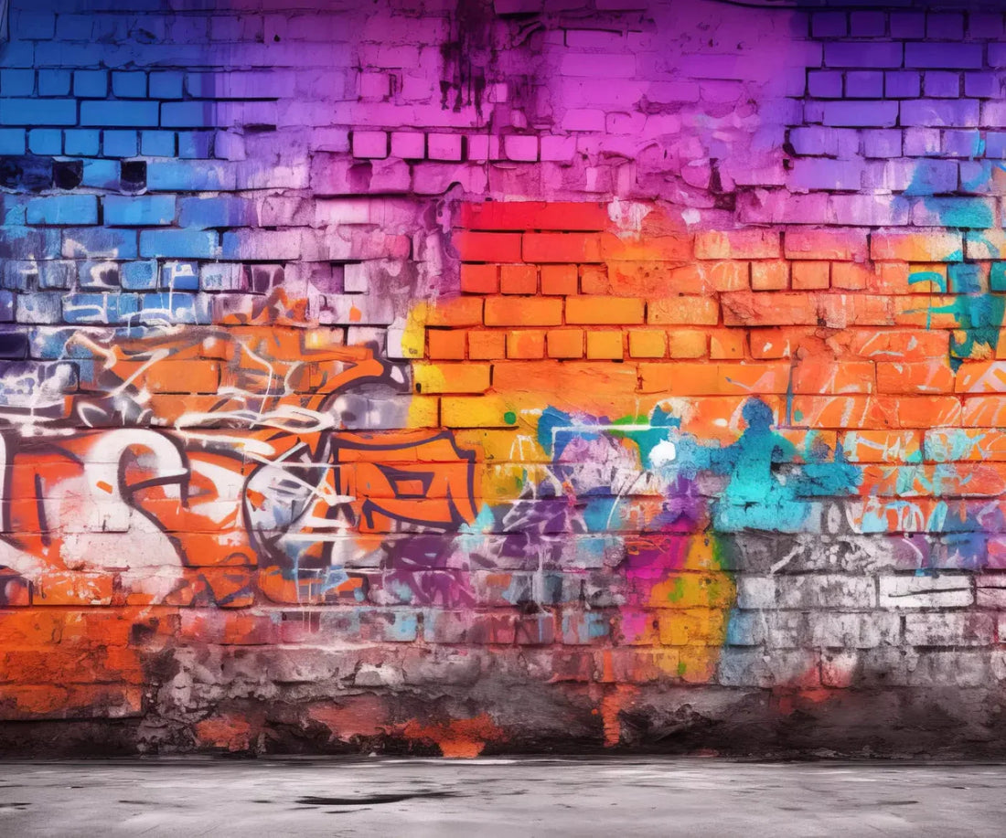 Neon Wall Art Backdrop