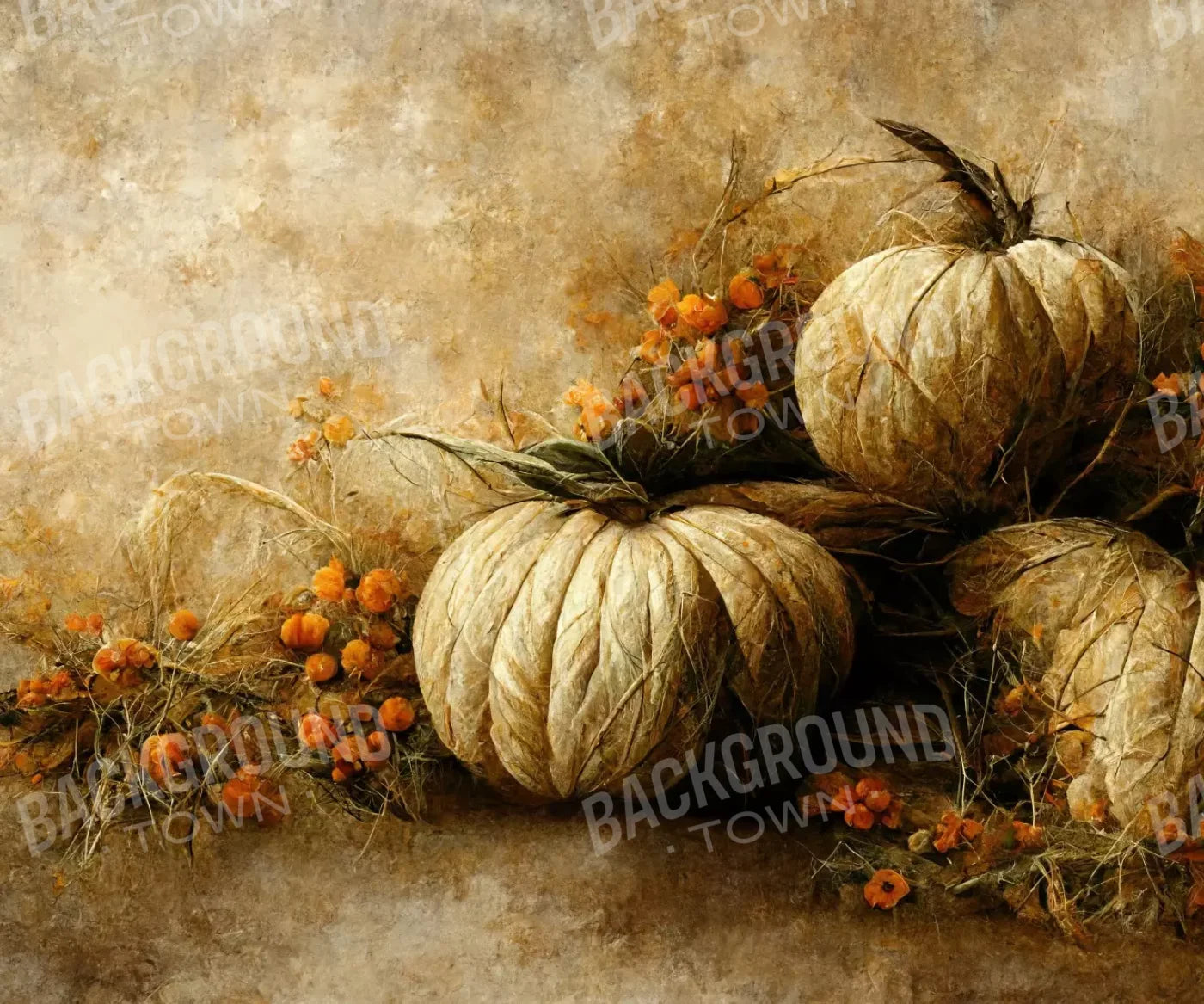 autumn pumpkin patch  Backdrop for Photography