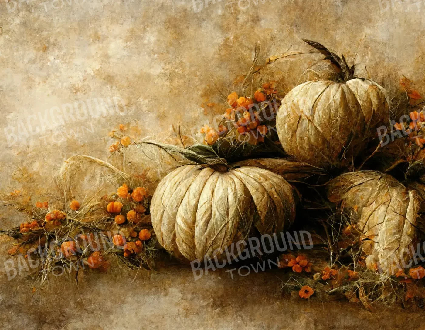 Neutral Harvest 2 8X6 Fleece ( 96 X 72 Inch ) Backdrop