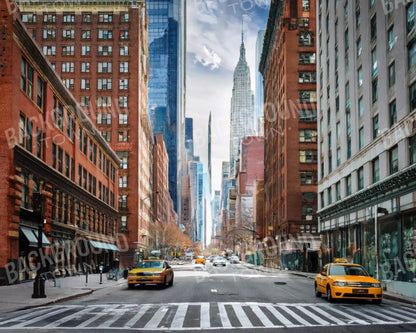 New York 10’x8’ Fleece (120 x 96 inch) Backdrop
