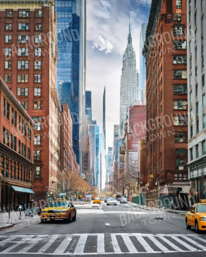 New York 8’x10’ Fleece (96 x 120 inch) Backdrop