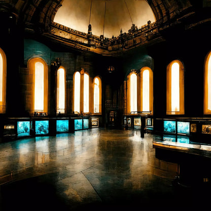 Night At The Museum 10’X10’ Ultracloth (120 X Inch) Backdrop