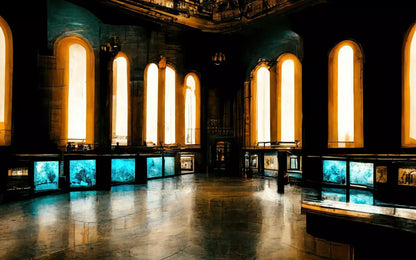 Night At The Museum 14’X9’ Ultracloth (168 X 108 Inch) Backdrop