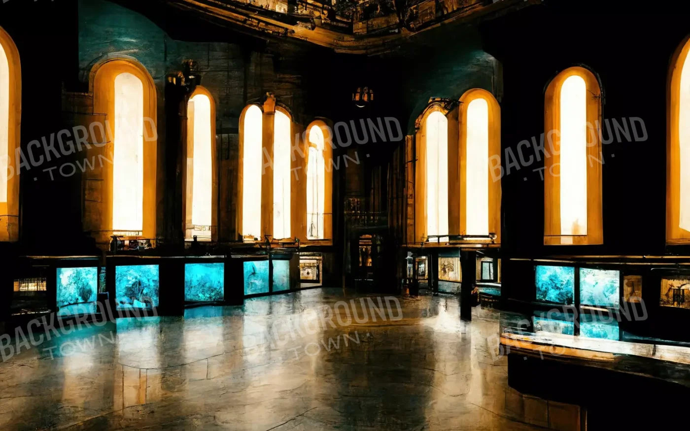 Night At The Museum 14’X9’ Ultracloth (168 X 108 Inch) Backdrop