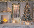 White Christmas Backdrop for Photography