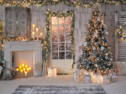 Night Before Christmas 7X5 Ultracloth ( 84 X 60 Inch ) Backdrop