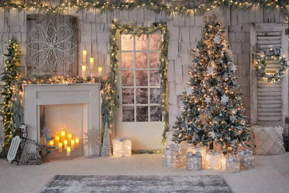 Night Before Christmas 8X5 Ultracloth ( 96 X 60 Inch ) Backdrop