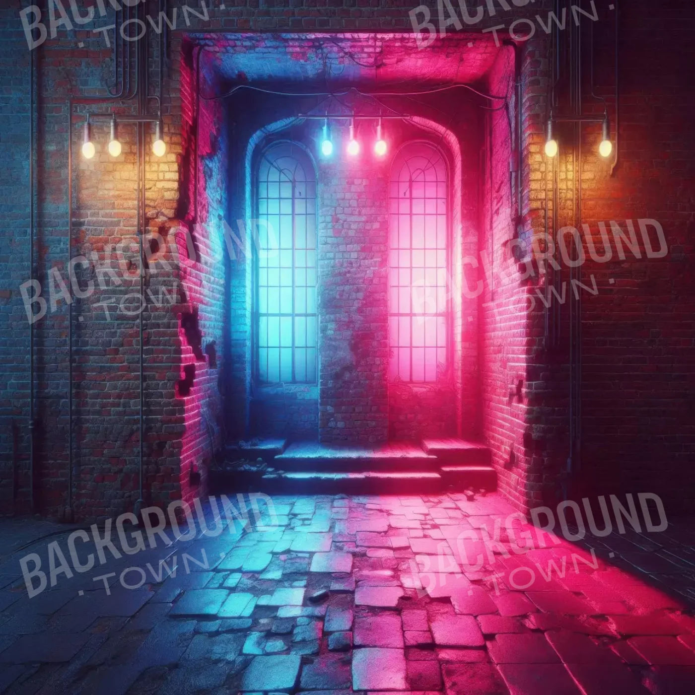 Night Lights 10’X10’ Ultracloth (120 X Inch) Backdrop