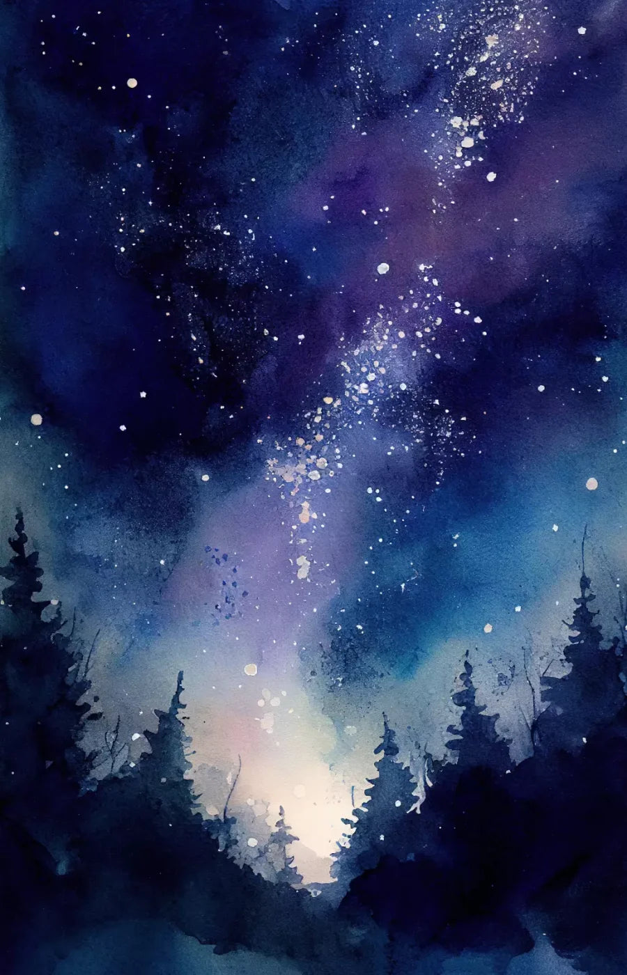 Night Sky 8X12 Ultracloth ( 96 X 144 Inch ) Backdrop