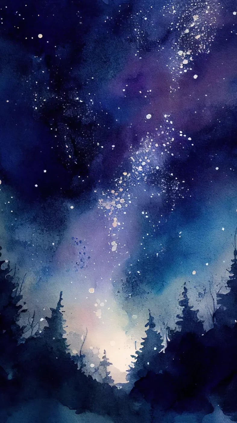 Night Sky 8X14 Ultracloth ( 96 X 168 Inch ) Backdrop