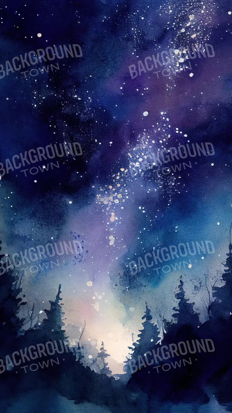 Night Sky 8X14 Ultracloth ( 96 X 168 Inch ) Backdrop