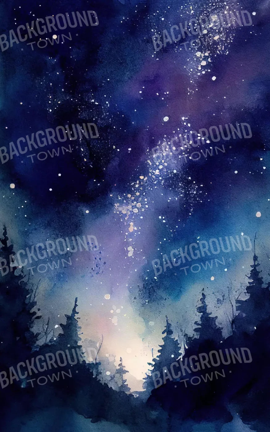 Night Sky 9X14 Ultracloth ( 108 X 168 Inch ) Backdrop