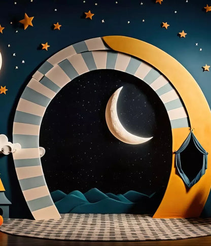 Night Time Lullaby 10X12 Ultracloth ( 120 X 144 Inch ) Backdrop