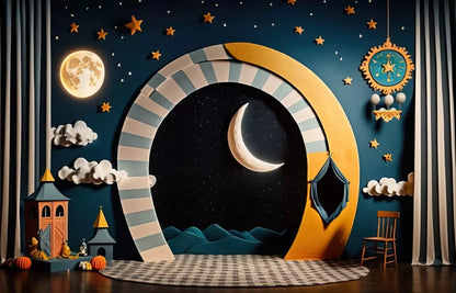 Night Time Lullaby 12X8 Ultracloth ( 144 X 96 Inch ) Backdrop