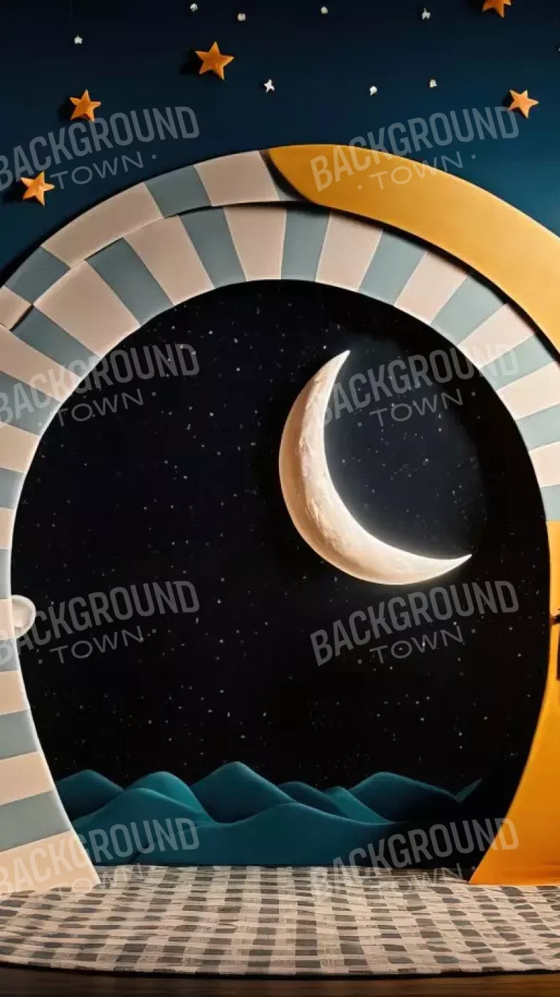 Night Time Lullaby 8X14 Ultracloth ( 96 X 168 Inch ) Backdrop