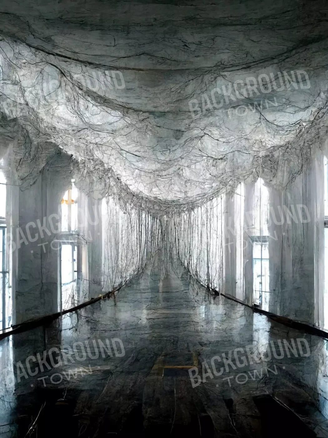 Night Veil 5X68 Fleece ( 60 X 80 Inch ) Backdrop