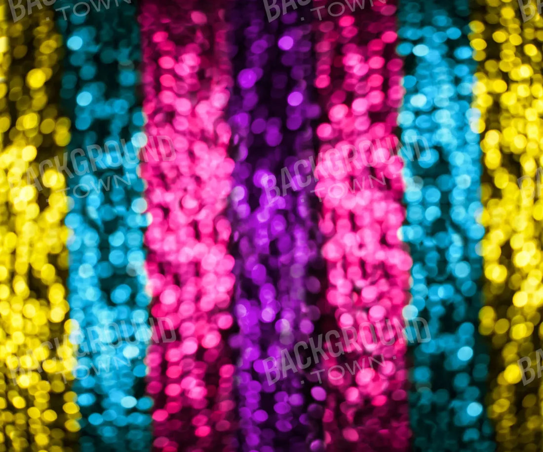 Nightclub Glitter 5X42 Fleece ( 60 X 50 Inch ) Backdrop