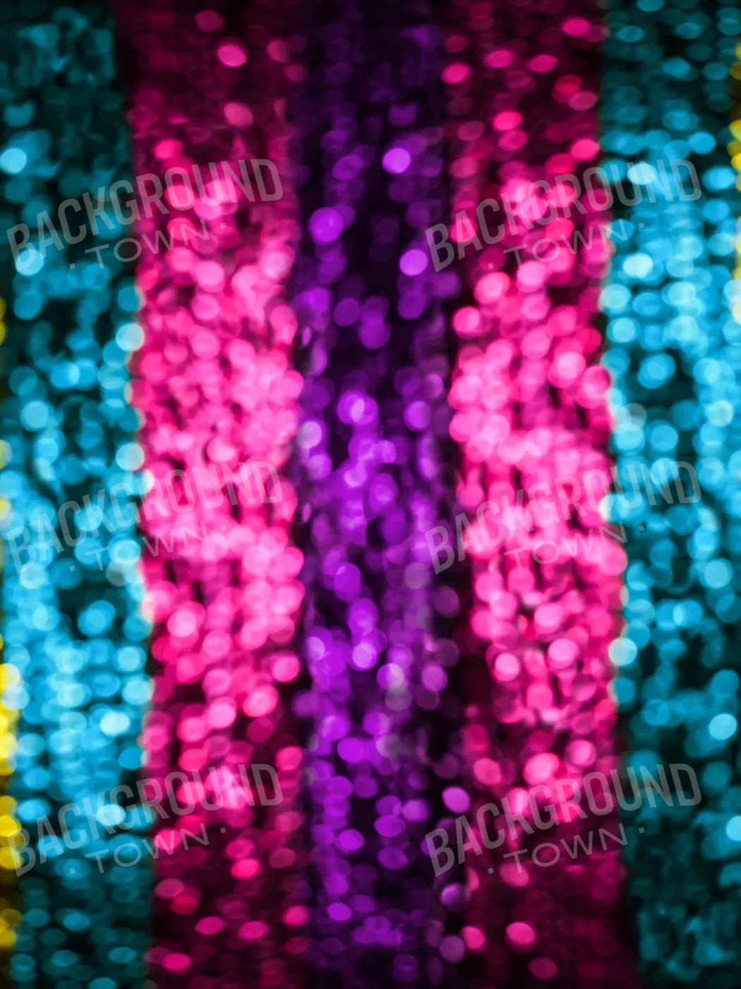 Nightclub Glitter 5X68 Fleece ( 60 X 80 Inch ) Backdrop
