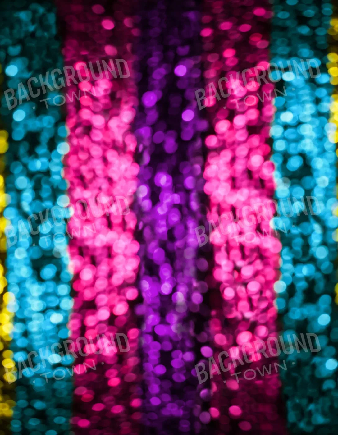 Nightclub Glitter 6X8 Fleece ( 72 X 96 Inch ) Backdrop